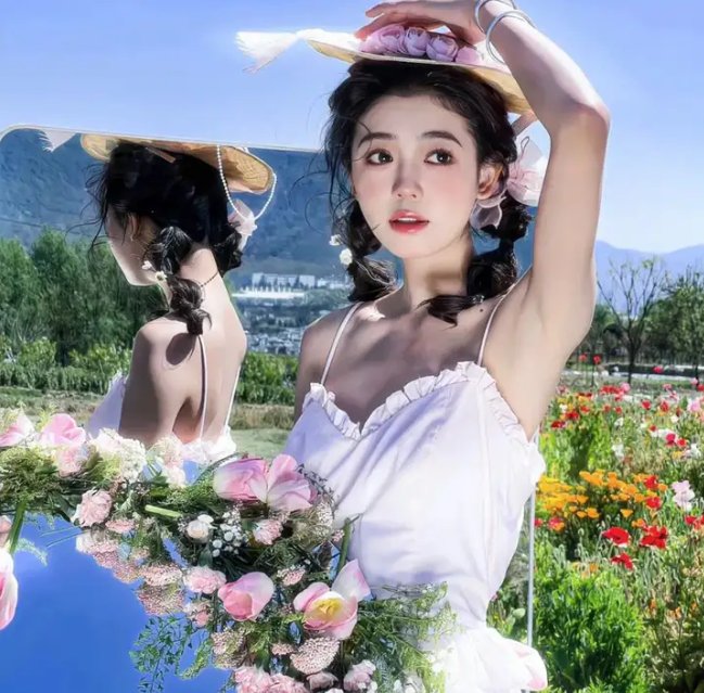 我笑的时候